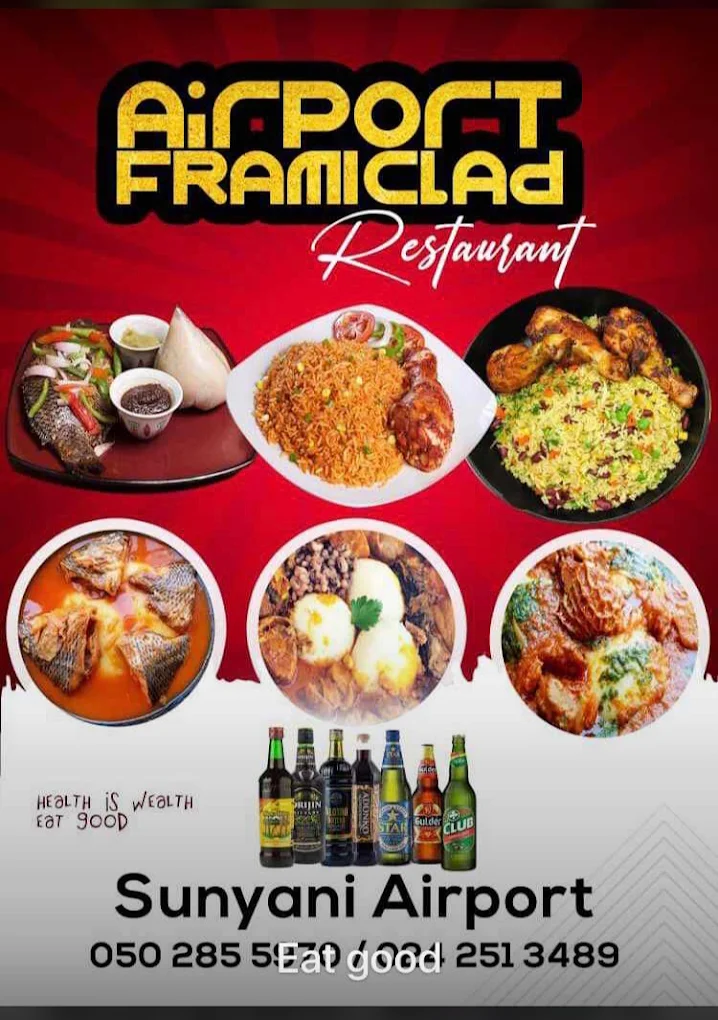 Airport framiclad restaurant